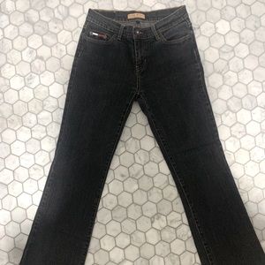 Tommy Hilfiger black boot cut jeans!!!